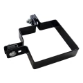 Staffa angolare per pannelli di recinzione 100x100 mm nera 000-774 (2)