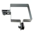 Staffa angolare per pannelli di recinzione 100x100 mm zincata 000-773 (4)