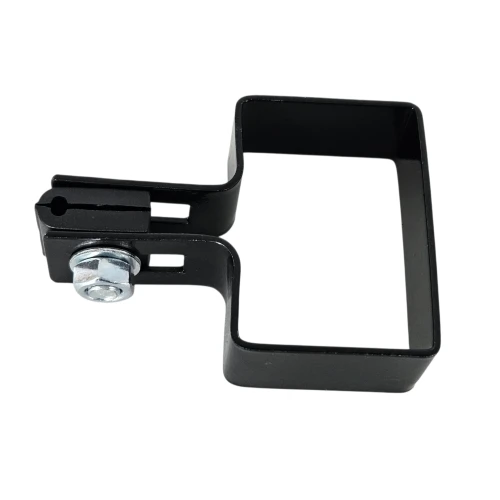 Staffa terminale per pannelli recinzione 60x40 nero GPV-700-12 (2)