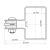 Staffa terminale per pannelli di recinzione 60x40 antracite grafite GPV-700-11 (4)