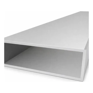 Tubo rettangolare in alluminio 50×150×4 mm – profilo chiuso EN AW-6060, L=2000 mm