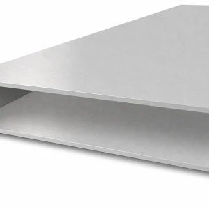 Tubo rettangolare in alluminio 40×200×3 mm – profilo chiuso EN AW-6060, L=2000 mm