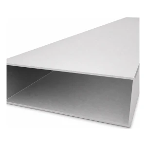 Tubo rettangolare in alluminio 50×150×2 mm – profilo chiuso L=2000 mm
