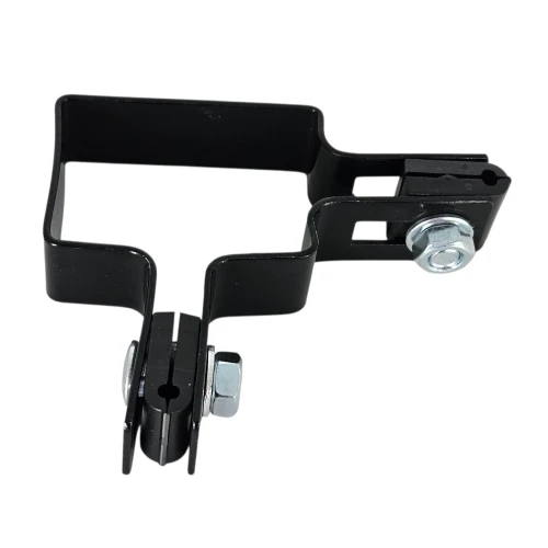 Staffa angolare per pannelli di recinzione 60x40 nero GPV-700-07 (2)