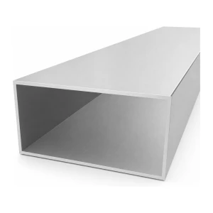 Tubo rettangolare in alluminio 100×200×4 mm – profilo chiuso L=2000 mm