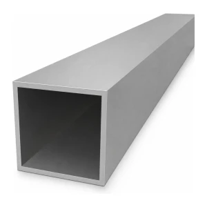 Tubo alluminio quadrato 100×100×5 mm – profilo chiuso L=2000 mm