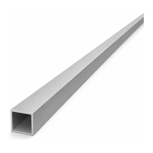 Tubo quadrato in alluminio 15×15×1 mm – profilo chiuso L=2000 mm