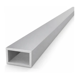 Tubo rettangolare in alluminio 25×40×3 mm EN AW-6060 – lunghezza 2000 mm