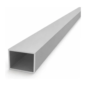 Tubo rettangolare in alluminio 30×40×2 mm – profilo chiuso EN AW-6060, L=2000 mm