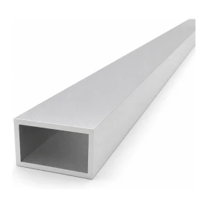 Tubo rettangolare in alluminio 30×50×3 mm EN AW-6060 – lunghezza 2000 mm