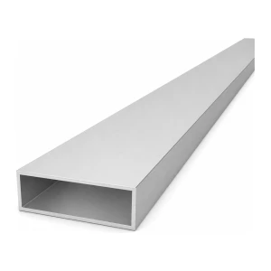 Tubo rettangolare in alluminio 20×60×1,5 mm – profilo chiuso L=2000 mm