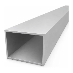 Tubo rettangolare in alluminio 60×80×3 mm – profilo chiuso L=2000 mm