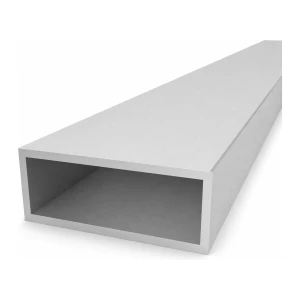 Tubo rettangolare in alluminio 40×100×4 mm – profilo chiuso EN AW-6060, L=2000 mm