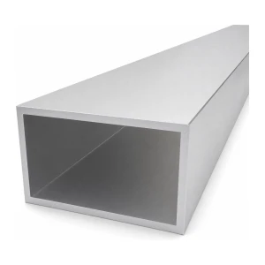 Tubo rettangolare in alluminio 60×100×4 mm – profilo chiuso EN AW-6060, L=2000 mm