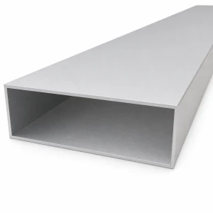 Tubo rettangolare in alluminio 40×120×2 mm – profilo chiuso EN AW-6060, L=2000 mm