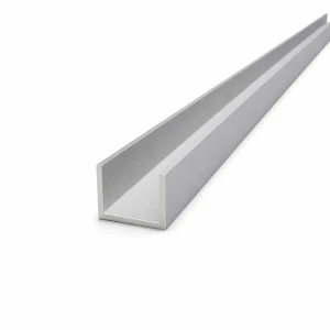 Profilo a C/U in alluminio 30×20×2 mm – lunghezza 2000 mm