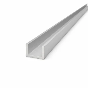Profilo a U in alluminio 30×20×3 mm – profilo C/U, lunghezza 2000 mm