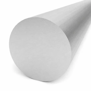 Barra in alluminio tonda piena Ø130 mm – duralluminio 2017A T4, L=2000 mm