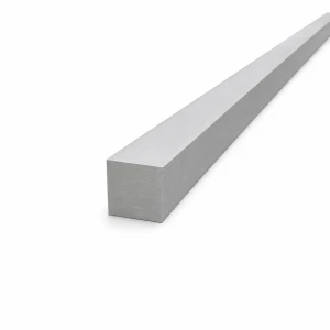 Barra quadrata piena in alluminio 25×25 mm EN AW-6060 – L=2000 mm