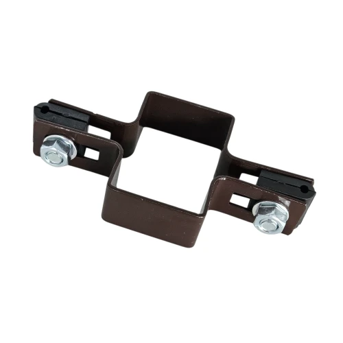Staffa intermedia per pannelli di recinzione 60x40 bronzo GPV-700-05 (2)