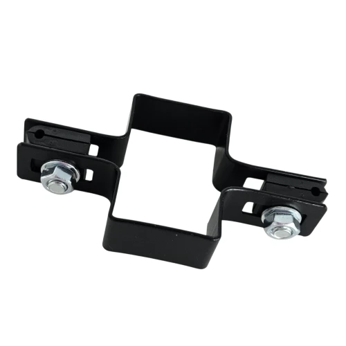 Staffa intermedia per pannelli da recinzione 60x40 nero GPV-700-02 (2)