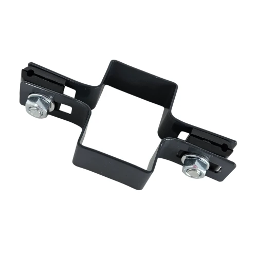 Staffa intermedia per pannelli di recinzione 60x40 antracite grafite GPV-700-01 (2)