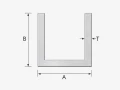 Profilato a C/U in alluminio 21×20×1,4 mm – lunghezza 2000 mm 001-884 (2)