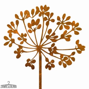 Zawieszalnia – decorazione da giardino Aneto Arrugginito XXL in acciaio corten 19×96 cm