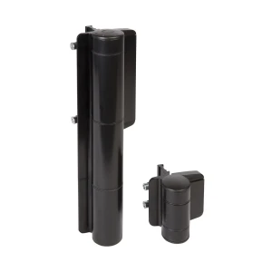 Locinox Mammoth-180 – chiudiporta idraulico autoserrante con cerniera per cancelli 180° nero