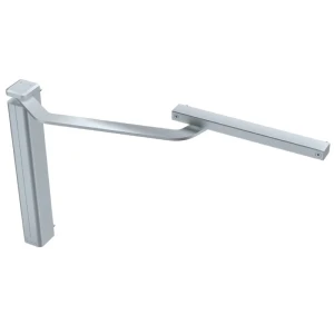 Chiudiporta automatico ASSA ABLOY per cancelli con guida scorrevole CAM-MOTION sinistro argento