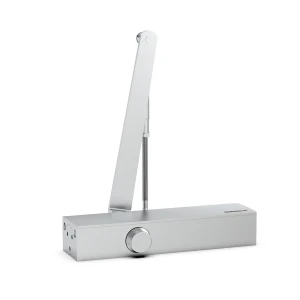 GEZE GD 1500 – chiudiporta a pavimento a vista color argento