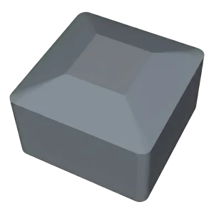 Tappo grigio LLDPE per profilo di montaggio PV 40×40 mm – tipo 1