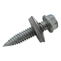 Vite autoperforante bimetallica inox 6,0×25 mm con rondella – montaggio FV e strutture in acciaio