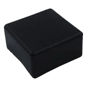 Tappo piatto nero per profilo di montaggio PV 40×40 mm – tipo 3 LLDPE