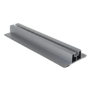 Traversa trapezoidale in alluminio H-30 con EPDM 330 mm – fissaggio FV su lamiera grecata