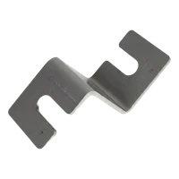 Squadretta a croce PV in acciaio A2 44,5×40 mm – connettore profili 90°