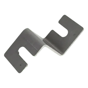 Squadretta a croce PV in acciaio A2 44,5×40 mm – connettore profili 90°