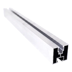 Profilo in alluminio di montaggio PV 40×40 mm – guida 665 cm per viti M10