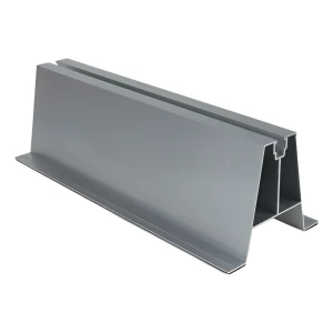 Ponte trapezoidale in alluminio H-100 con EPDM 330 mm per lamiera grecata