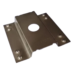 Piastra di messa a terra tipo Ω in acciaio inossidabile A2 per moduli fotovoltaici