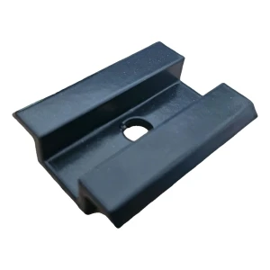 Morsetto centrale PV basso L50 nero verniciato