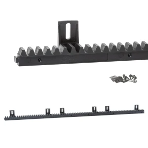 Cremagliera per cancelli scorrevoli autoportanti Plastica L1000X20 fino a 800 kg