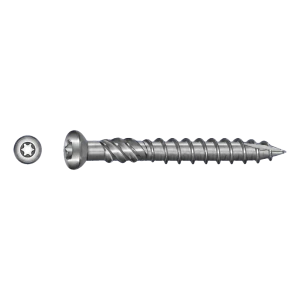 TOBSTEEL Vite per terrazze Quadra-Speed ART. 9001 A2 5,0 x 60 mm TX25