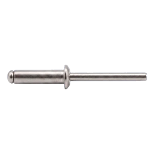 Rivetto cieco aperto A4/A4 a testa piatta 4,0×16 mm ISO 15983 – confezione da 500 pz.