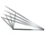 Triangolo di montaggio, regolabile - 15-30 verticale - 1500x580x1050 PV-09-07