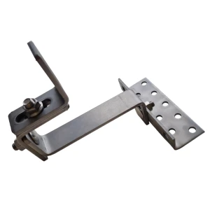 Staffa da tetto Vario 145 (4-5-5-5) con tripla regolazione Acciaio Inox H17/1.4016