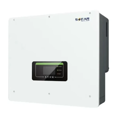 Inverter fotovoltaico ibrido 5kW 3F 15A 2MPPT APF Modo 1 Ingresso batteria HYD5KTL-3PH SOFAR GPV-400-26