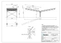 Parcheggio fotovoltaico per 2 Veicoli T 11,4m x 3,3m Carport GPV-101-08 (4)