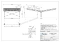 Parcheggio fotovoltaico per 4 Veicoli T 11,4m x 5,2m Carport GPV-101-13 (4)