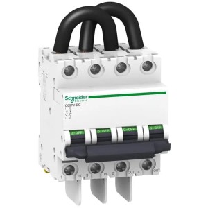 Interruttore magnetotermico Schneider Electric 13A 2P 800V DC per fotovoltaico